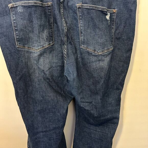 Judy Blue Jeans Redlands High Rise Distressed Size 24W plus boho festival - Picture 9 of 13